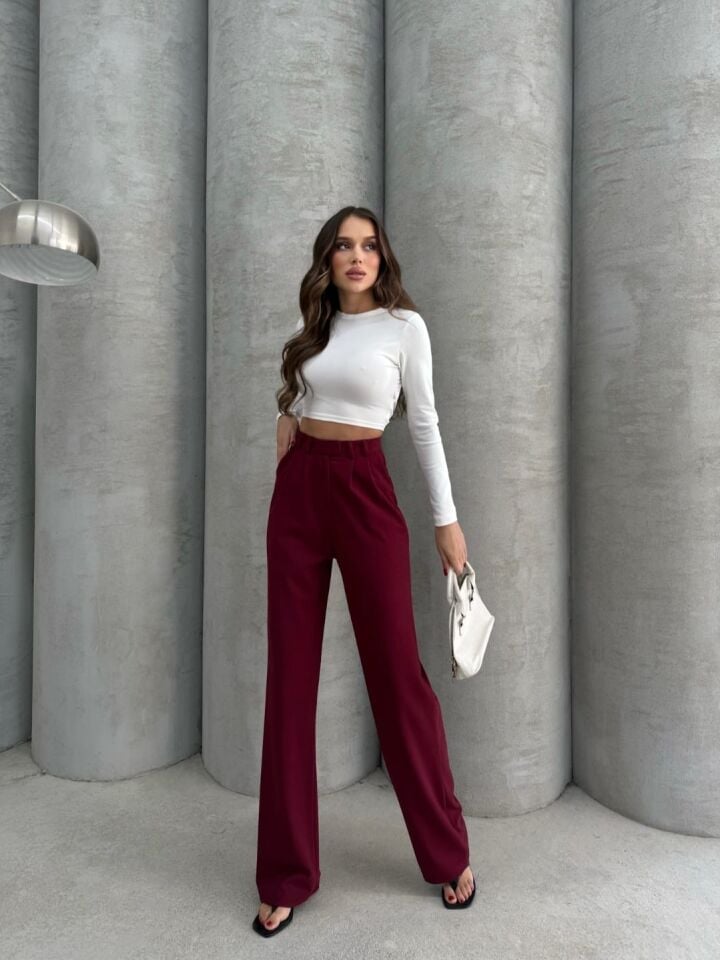 BORDO KANCALI PANTALON