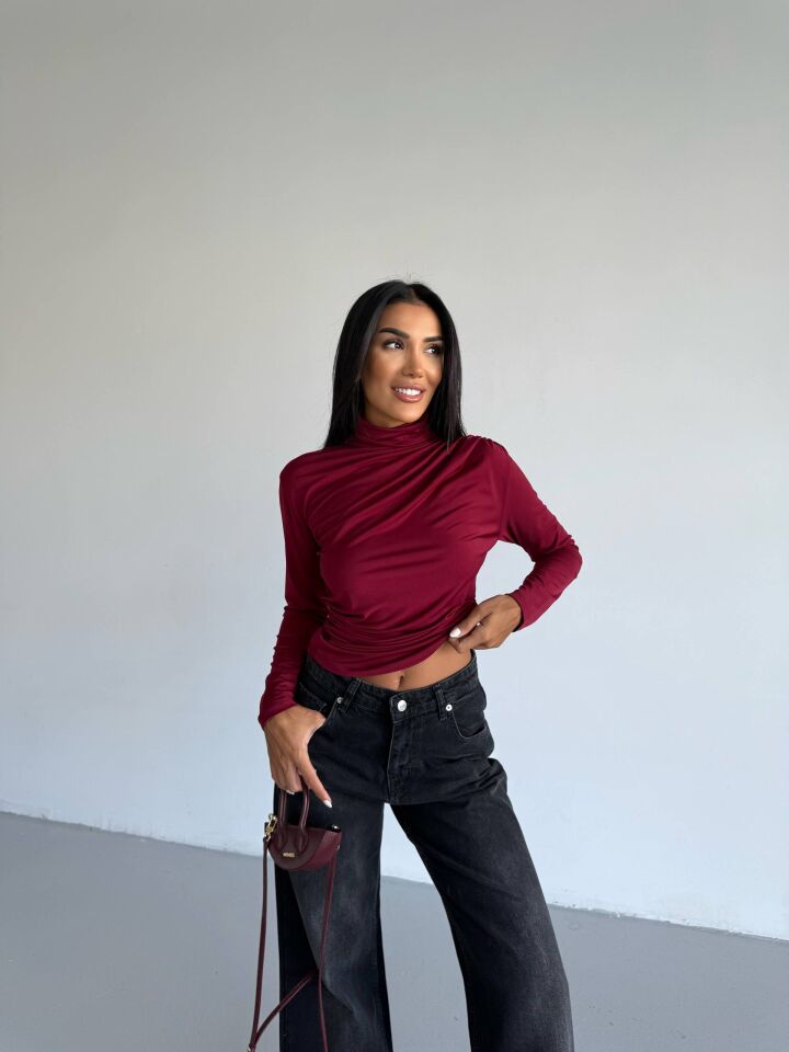 BOĞAZLI SANDY BLUZ