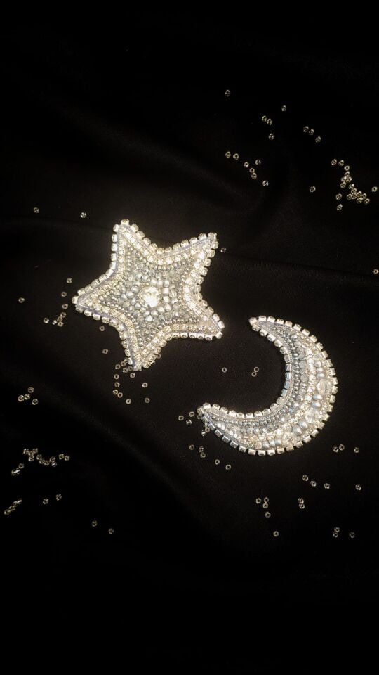 HİLAL YILDIZ YAKA BROŞ