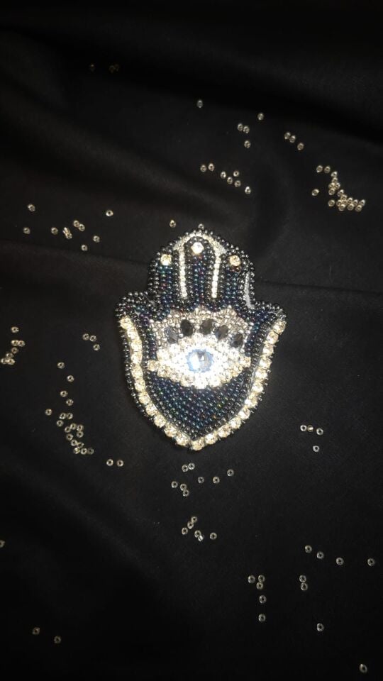 FATMA ELİ YAKA BROŞ